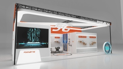 方正集團電子電路展展位展臺設(shè)計與展覽展示服務(wù)